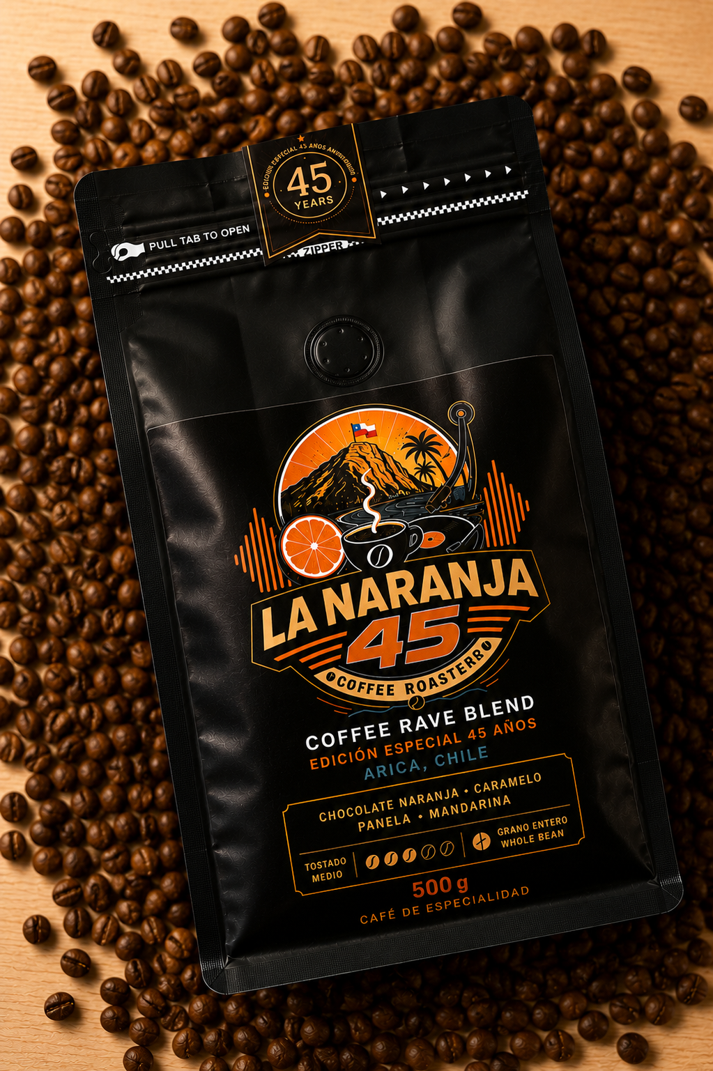 La Naranja 45 Coffee Rave Blend | Edición Especial 45 Años