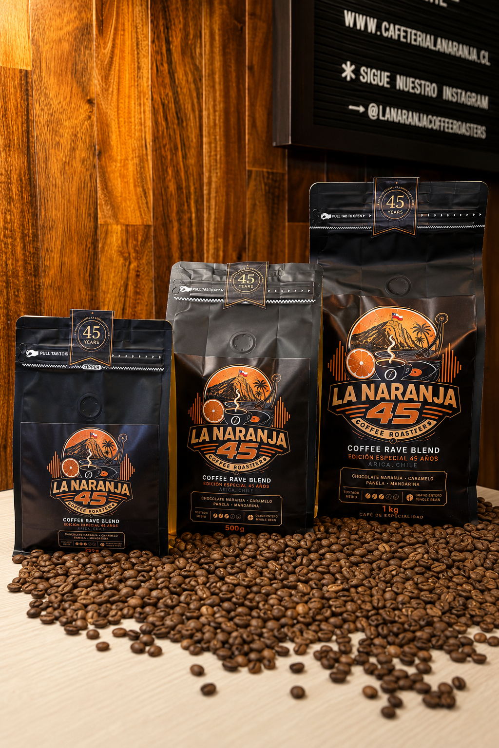 La Naranja 45 Coffee Rave Blend | Edición Especial 45 Años