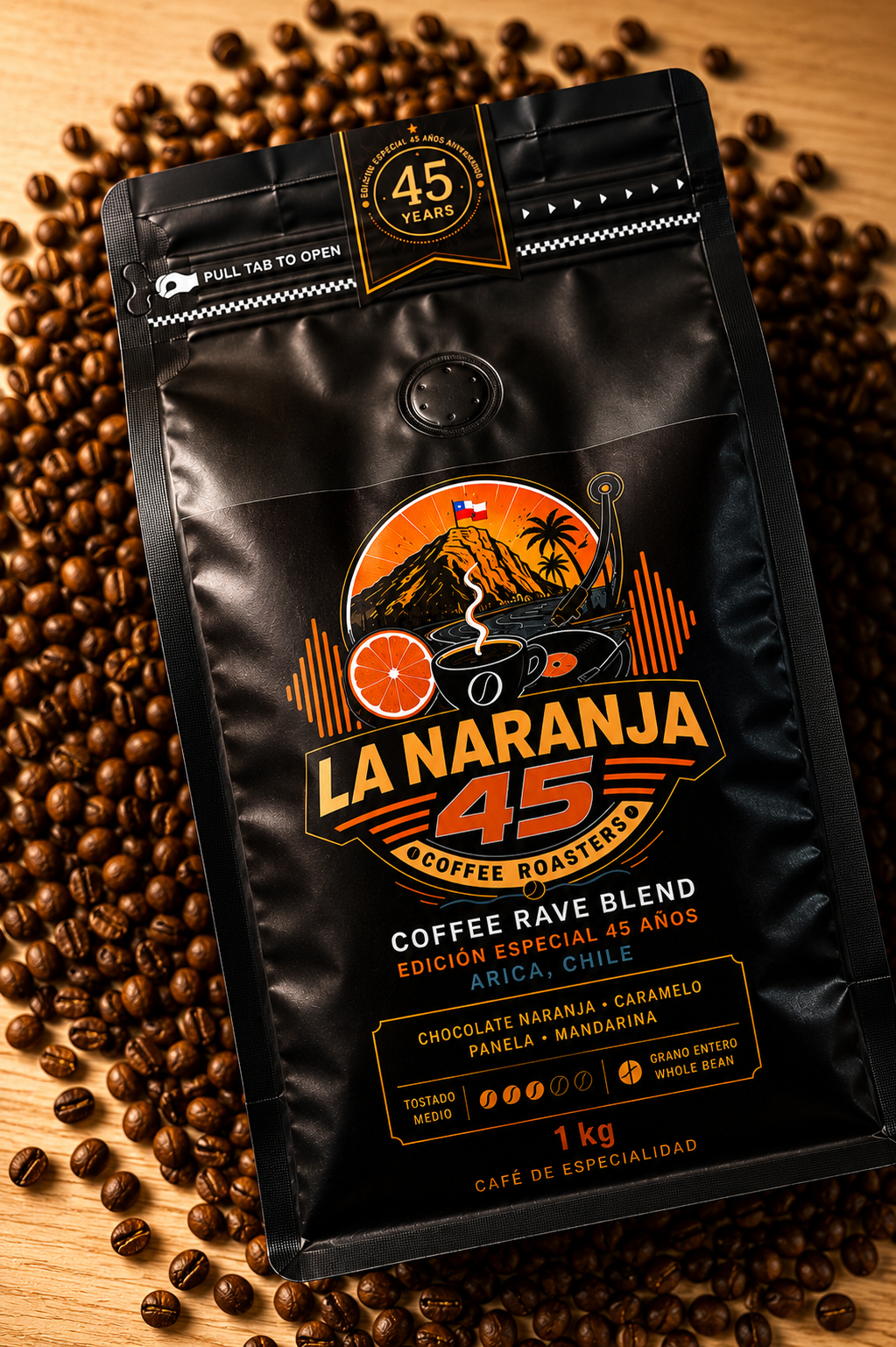 La Naranja 45 Coffee Rave Blend