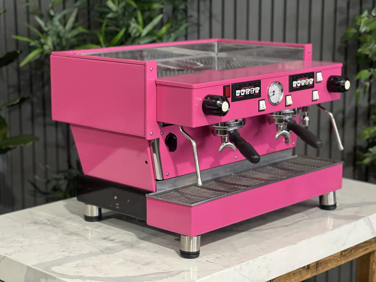 La Marzocco Linea Classic 2 Grupo Rosa Intenso - Reacondicionada