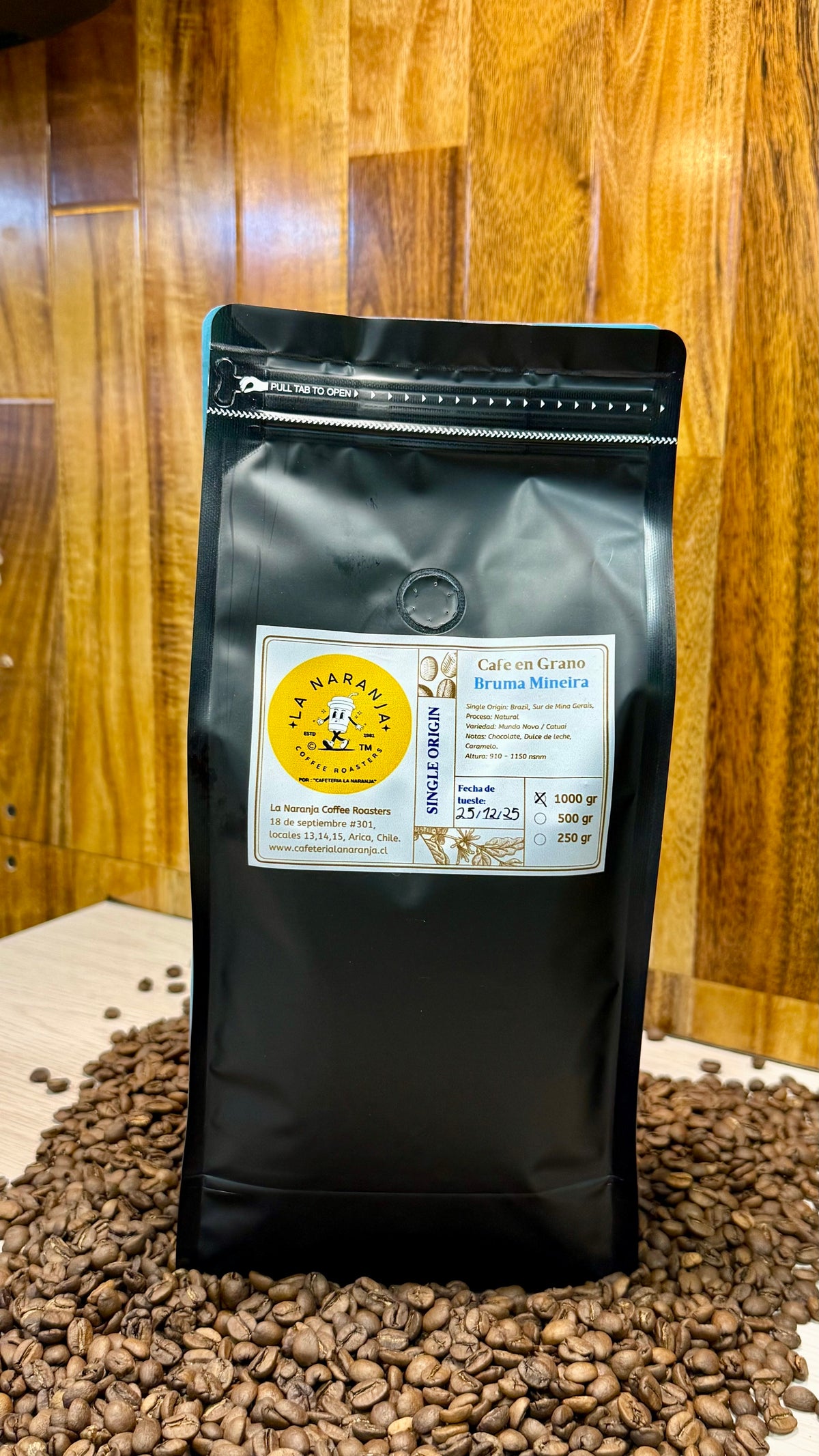 Café de Especialidad Bruma Mineira – Brasil - 1Kg / Grano
