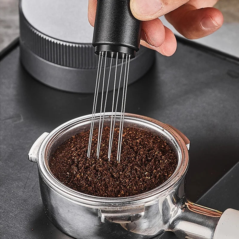 Herramienta WDT magnética de 8 agujas para espresso - imagen 5