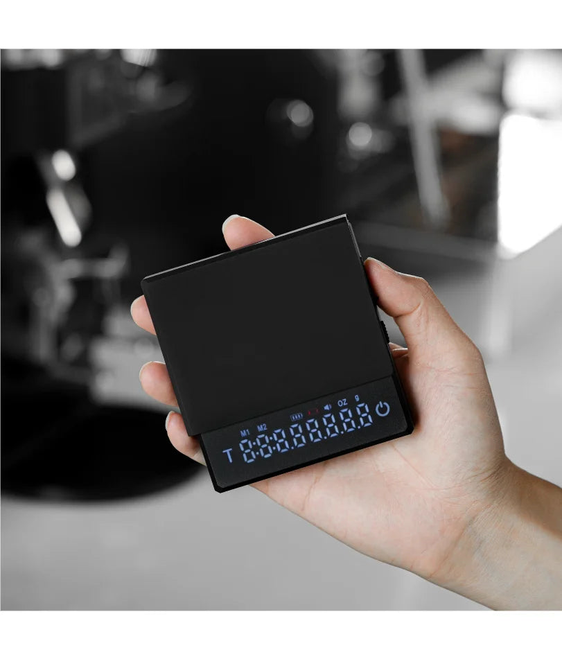 Balanza de café 0,1 g con temporizador para espresso y filtrados - imagen 2