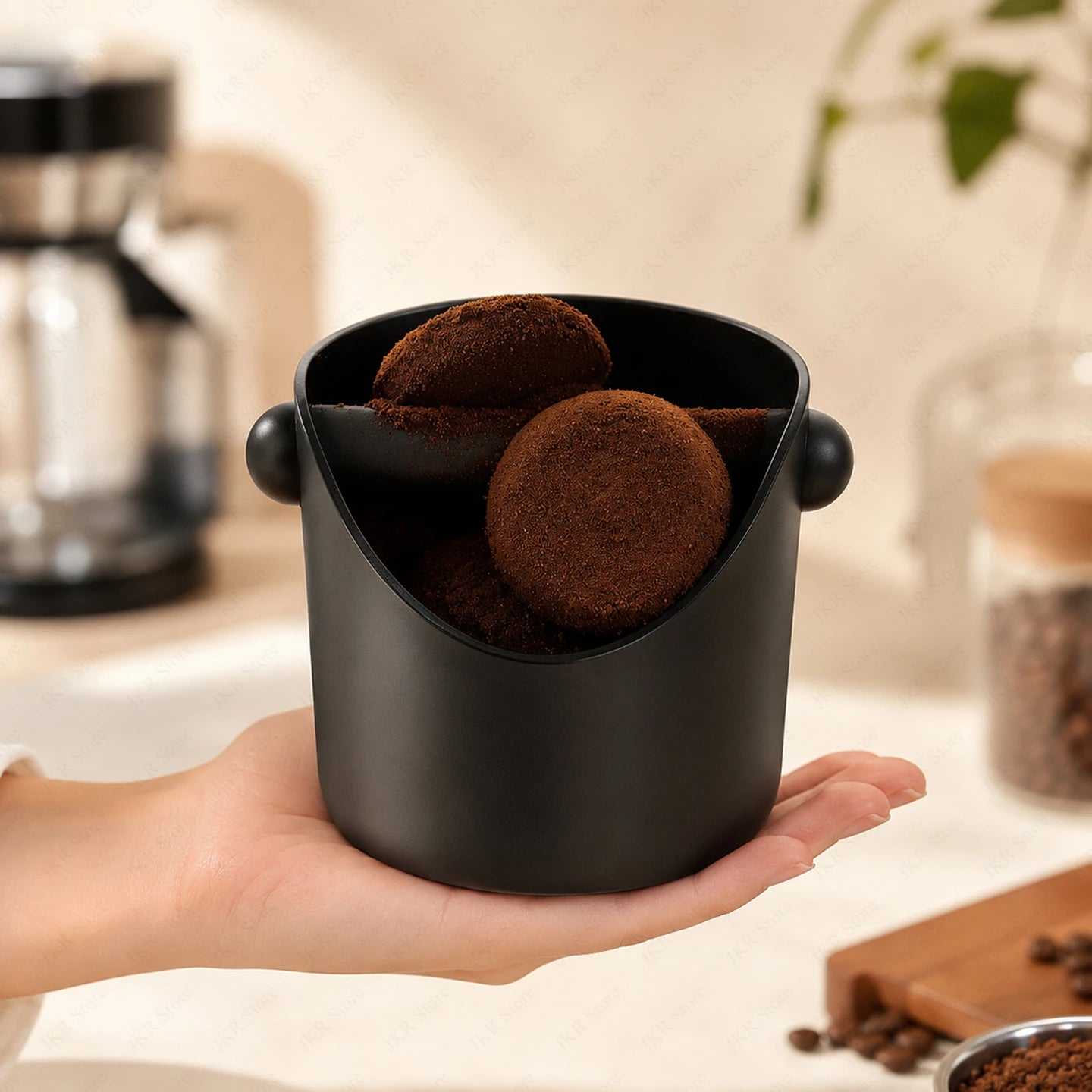 Knock box compacto para café espresso - imagen 1