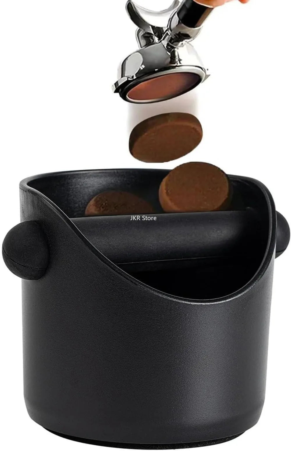 Caja golpeadora compacta para espresso con base antideslizante - imagen 2
