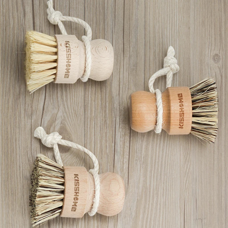 Cepillo barista de madera para molino y portafiltro - imagen 2