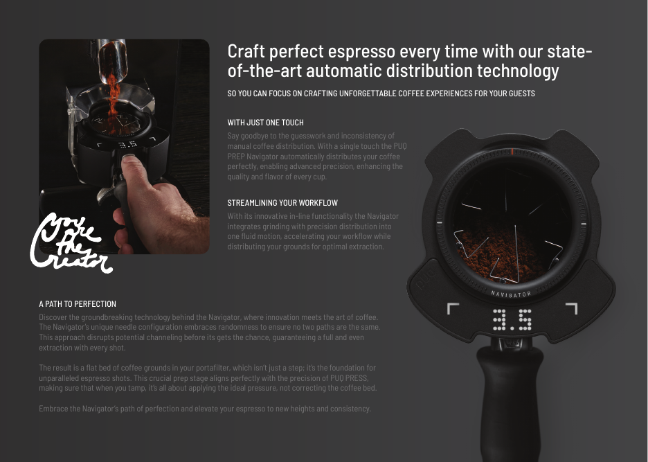 PUQ PREP Navigator en uso - brochure oficial