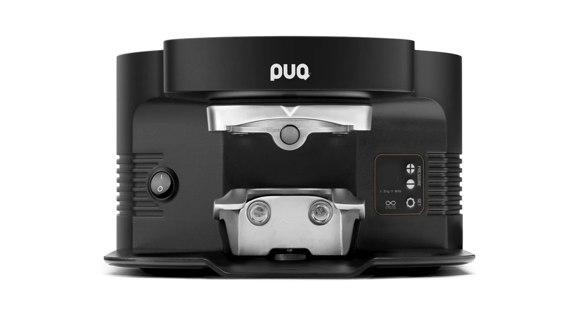 PUQ Press M5 · Tamper integrado · Próximamente