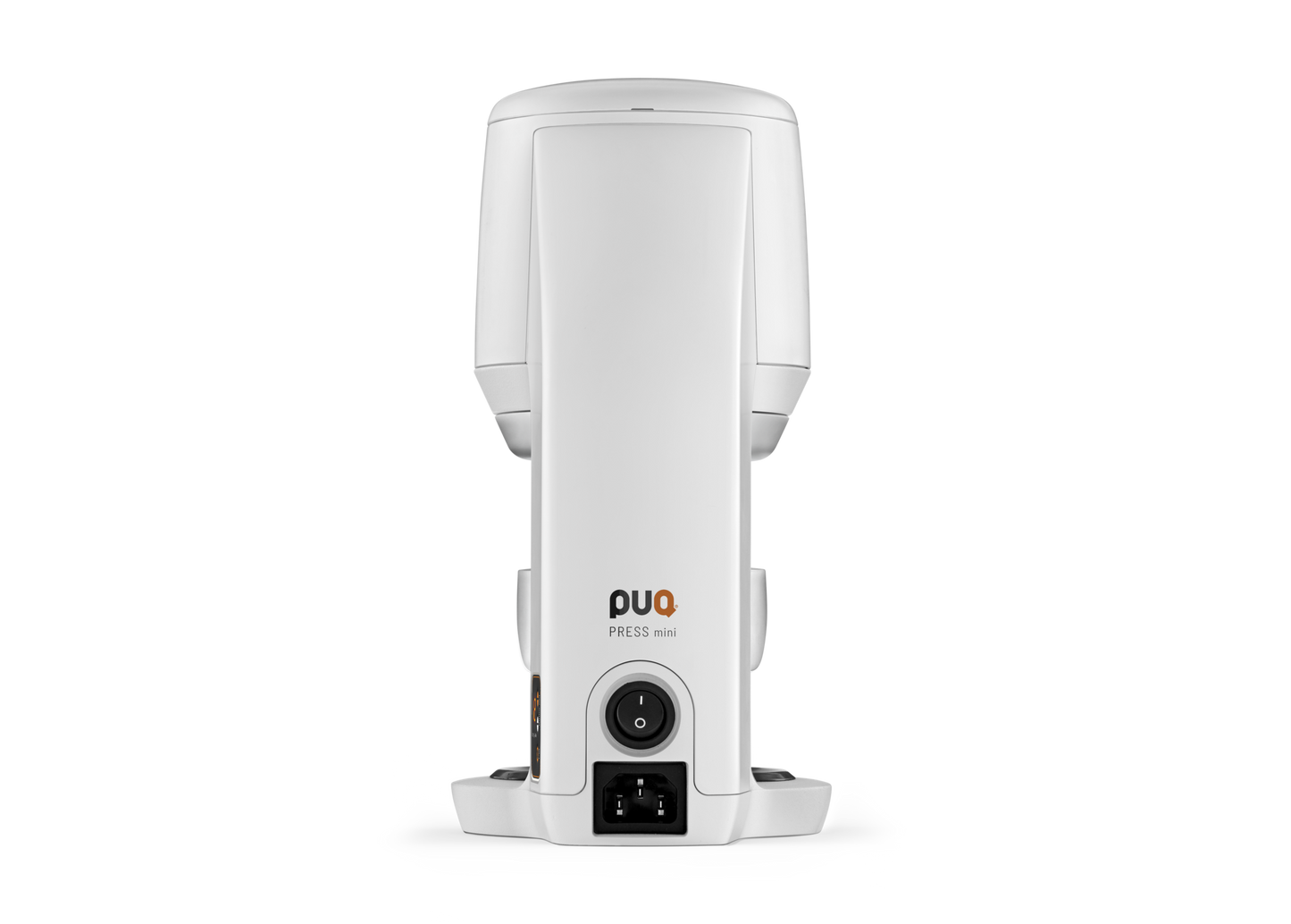 PUQ Press MINI blanco en vista posterior