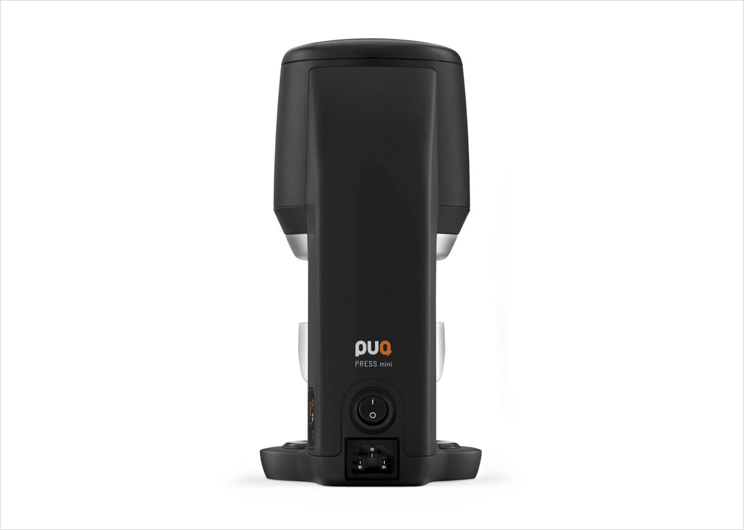 PUQ Press MINI negro en vista posterior